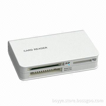 USB 2.0 Card Reader with Super Slim Design Feature